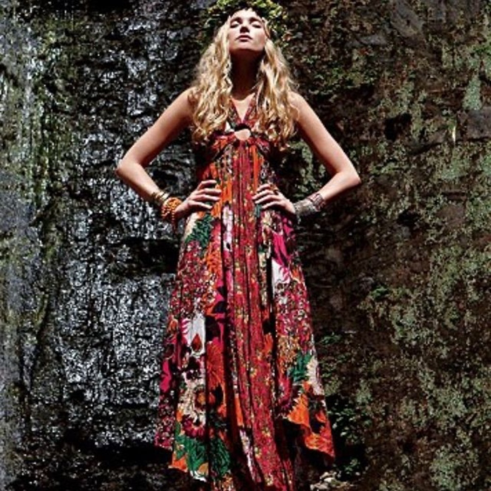 FP one Kona maxi dress. Free people